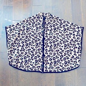 NWT Tahari Animal Print Poncho